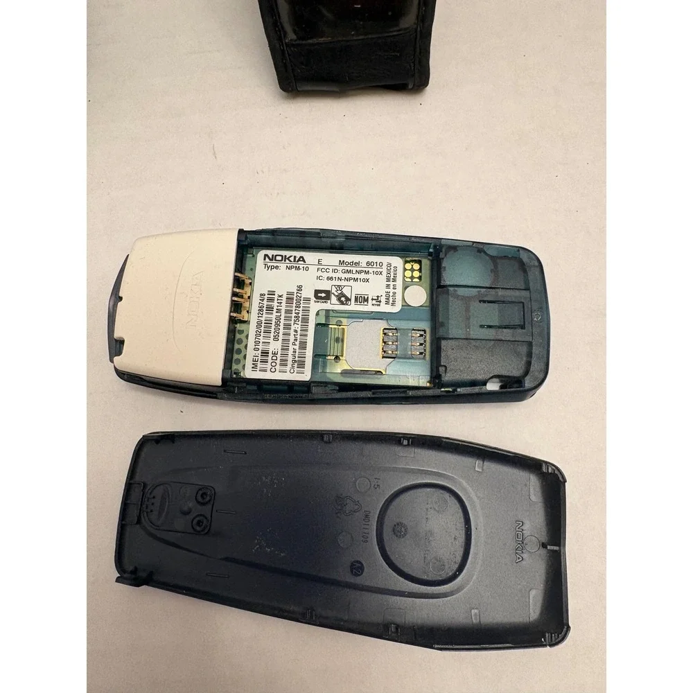 Nokia 6010 Vintage‎ Cingular Wireless Cell Phone Box Holsters Parts Repair.